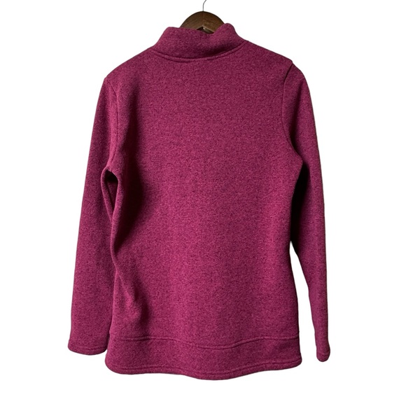 Women's Duluth Pack Pink Quarter-Zip Fleece - Picture 2 of 9